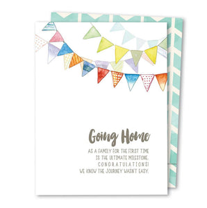 The Noble Paperie - Going Home | NICU Homecoming Graduation Congratulations Card