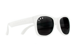 Roshambo Baby - Ice Ice Baby White Sunglasses - Polarized