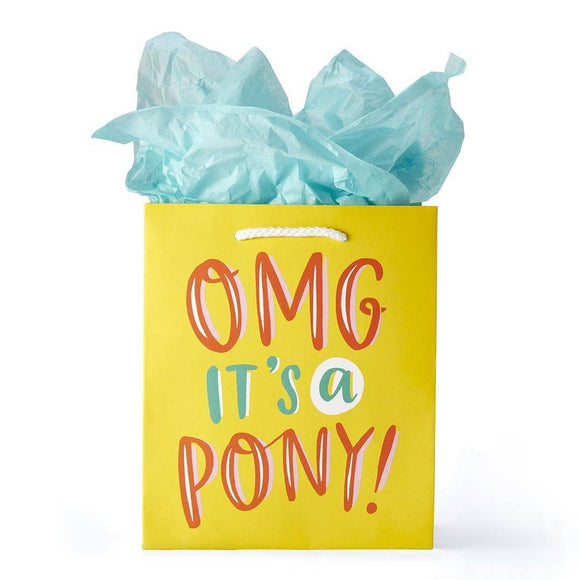 Emily McDowell & Friends - OMG Pony Gift Bag