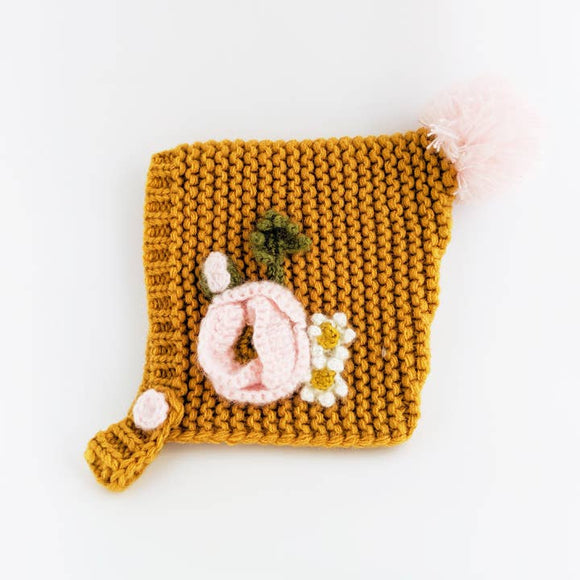 Huggalugs - Gold Poppy Bonnet