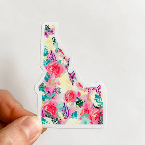 Wildflower Paper Company - Idaho Bright Floral State Sticker