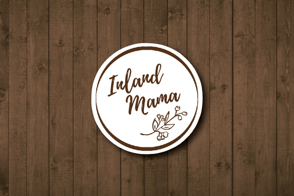 Inland Mama - Logo Sticker