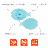 Innobaby - Silicone Mini Fish Scrub for Cradle Cap
