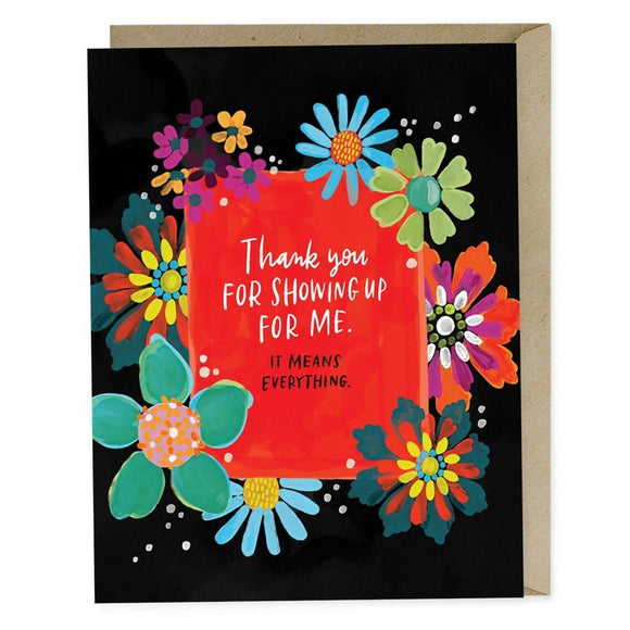 Emily McDowell & Friends - Thank You for Showing Up Empathy Card