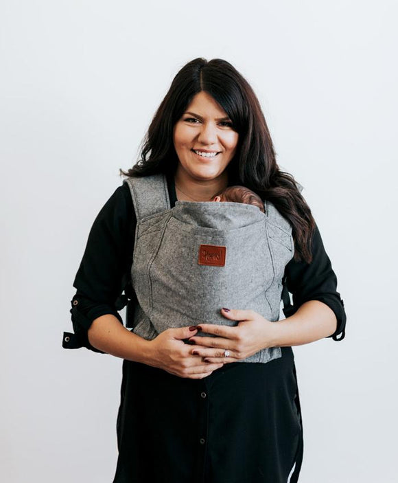 Happy Baby - Onbuhimo Baby Carrier | Charcoal | New Fit