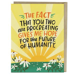 Emily McDowell & Friends - Future of Humanity Baby Card