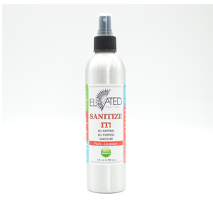ELEVATED - Sanitize It! All Purpose Sanitizer - 9 oz Family Size