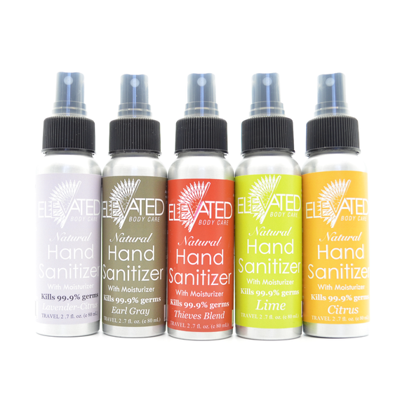 ELEVATED - Natural Hand Sanitizer with Moisturizer - 4 oz