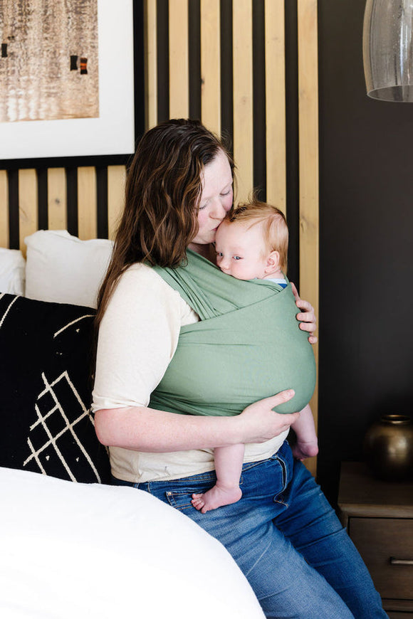 Happy Baby - Stretchy Baby Wrap | Eucalyptus
