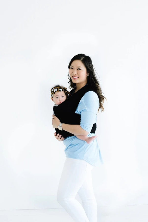 Happy Baby - Stretchy Baby Wrap | Black