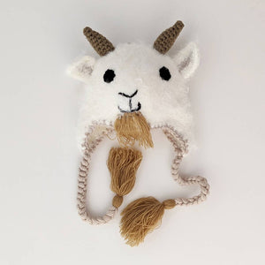 Huggalugs - Goat Earflap Beanie Hat