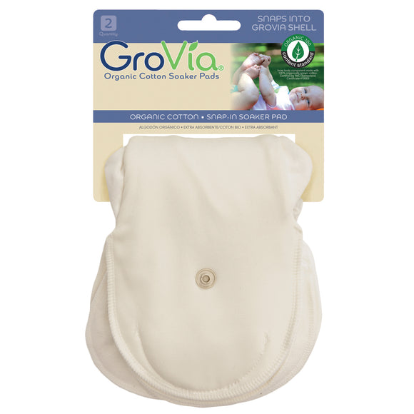SALE GroVia - Organic Cotton Soaker Pad (2-pack)