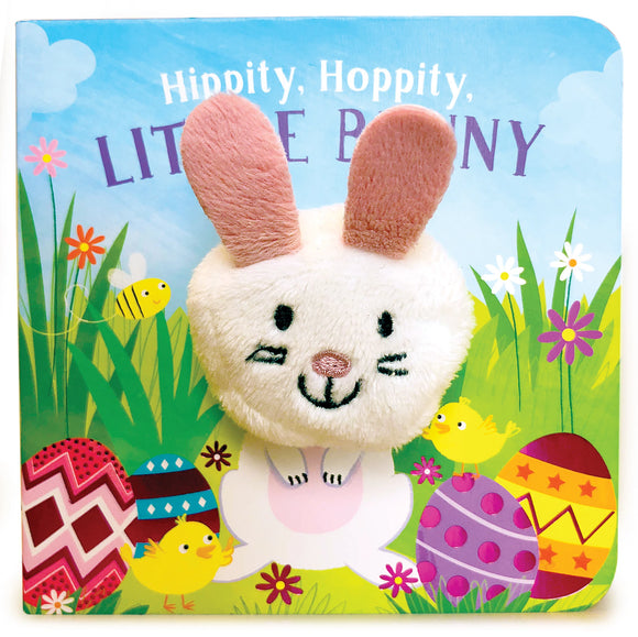 Cottage Door Press - Hippity Hoppity Little Bunny - Finger Puppet Book