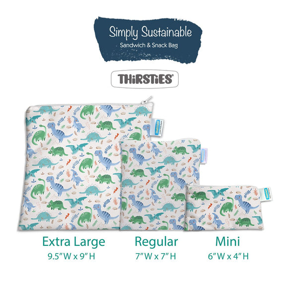 Thirsties - Simply Sustainable - REGULAR Sandwich & Snack Bag