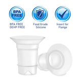 Maymom - Flange Inserts | Compatible with Medela, Maymom, Spectra, Ameda, Lansinoh, Willow, & Momcozy