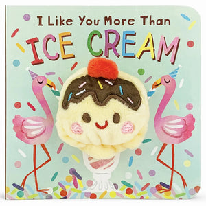 Cottage Door Press - I Like You More Than Ice Cream - Finger Puppet Book