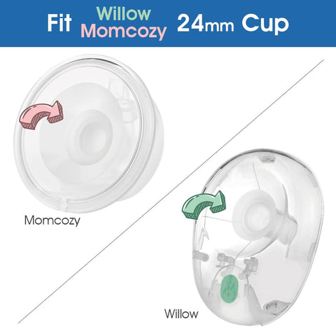 evenflo flange sizes Maymom Flange Inserts for Freemie Flanges (21 mm); Small Inserts for Freemie Collection Cups