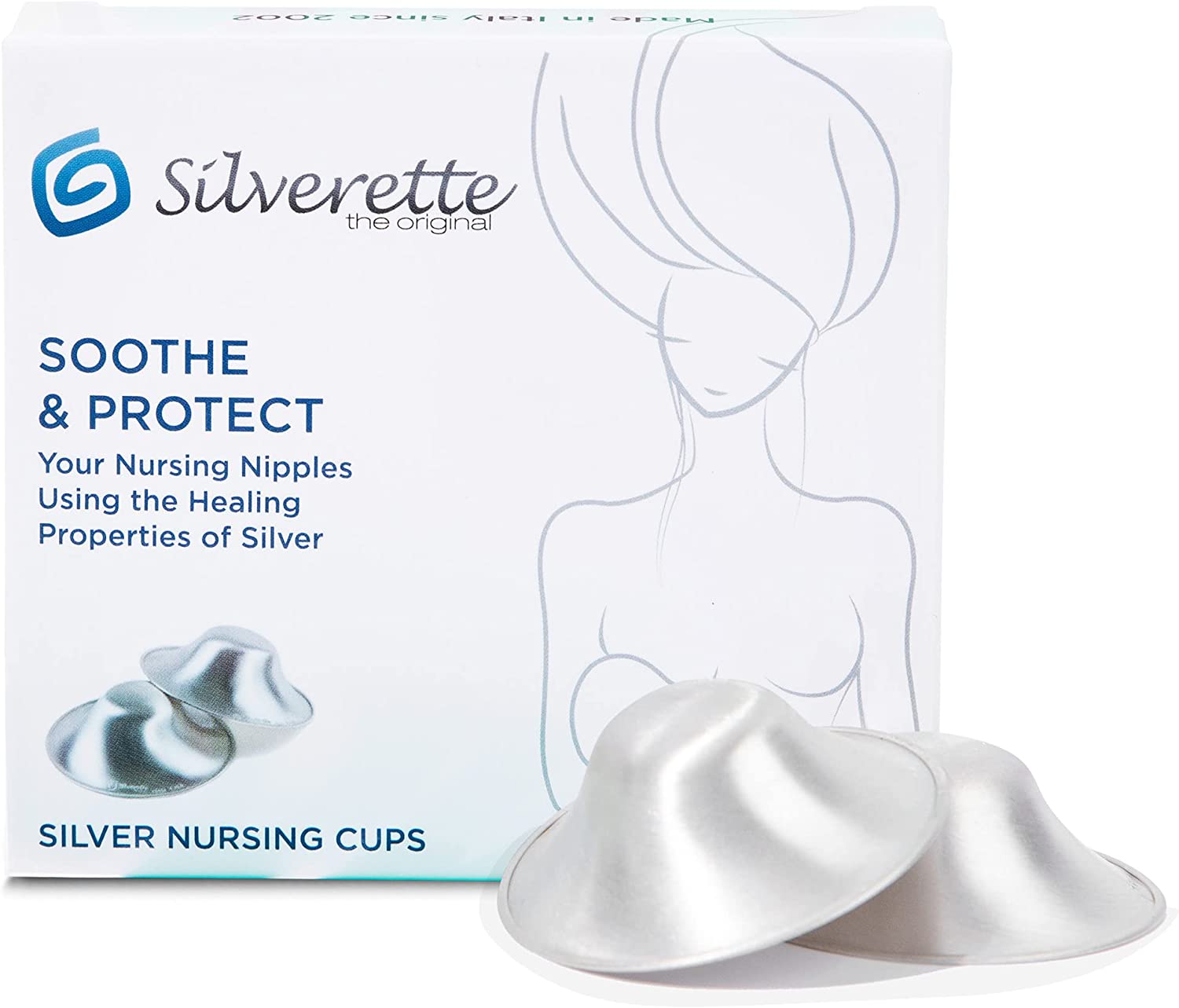 [SILVERETTE] - The Original Silver Nursing Cups